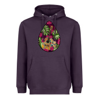 Plum Hispanic Heritage Heavyweight Hoodie - BundleAndBundleShop