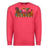 Cardinal cowgirl Premium Sweatshirt - LillyAllenDesigns