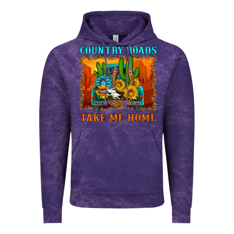 Country Roads Take Me Home Vintage Hoodie by HRA Design Shop | Teevron