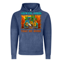 Vintage Denim country roads take me home Vintage Hoodie - HRA Design Shop