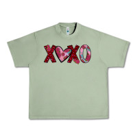 Oil Green xoxo Urban Heavy Tee - JahusDesignShop