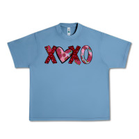 Pebble Blue xoxo Urban Heavy Tee - JahusDesignShop