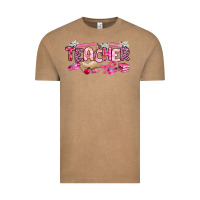 Vintage Coffee breast cancer teacher Vintage Tee - Artiststas