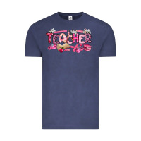 Vintage Denim breast cancer teacher Vintage Tee - Artiststas