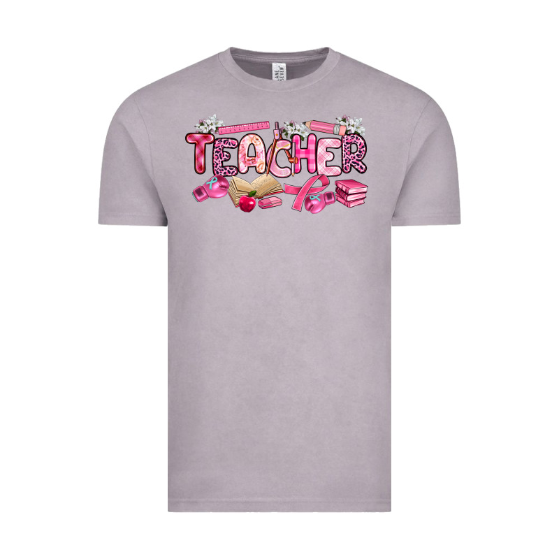 Breast Cancer Teacher Vintage Tee by Artiststas | Teevron