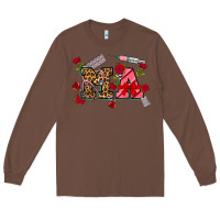 Chestnut valentines day ma Long Sleeve Tee - NancyCooperArtShop