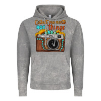 Cloud Rock collect moments not things sunflower gemstone vintage camera Vintage Hoodie - FaDigitalArtStudio