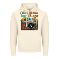 Vintage Artic collect moments not things sunflower gemstone vintage camera Vintage Hoodie - FaDigitalArtStudio