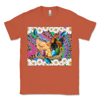 Copper easter farm chicken chick rooster daisys butterfly sunflower eggs glit Classic Tee - Artiststas