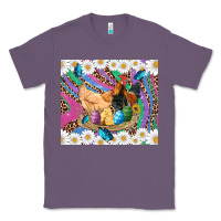 Lavender easter farm chicken chick rooster daisys butterfly sunflower eggs glit Classic Tee - Artiststas