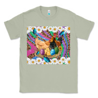 Matcha easter farm chicken chick rooster daisys butterfly sunflower eggs glit Classic Tee - Artiststas