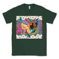Sports Green easter farm chicken chick rooster daisys butterfly sunflower eggs glit Classic Tee - Artiststas