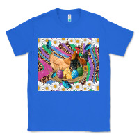 True Royal easter farm chicken chick rooster daisys butterfly sunflower eggs glit Classic Tee - Artiststas
