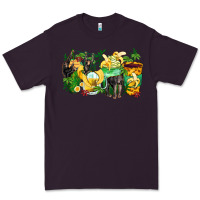 Plum monkey coffee cups Premium Tee - Zillion Design Studio