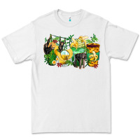 White monkey coffee cups Premium Tee - Zillion Design Studio