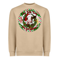 Mushroom Christmas cow bells ring are you listening Heavyweight Sweatshirt - Artiststas