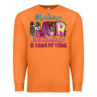 Carrot making hair beautiful is kinda my thing Premium Sweatshirt - LillyAllenDesigns