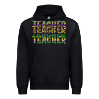 Black teacher mardi gras Urban Hoodie - CowGirlArtShop