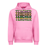 Fuchsia Pink teacher mardi gras Urban Hoodie - CowGirlArtShop