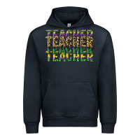 Navy teacher mardi gras Urban Hoodie - CowGirlArtShop
