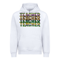 White teacher mardi gras Urban Hoodie - CowGirlArtShop
