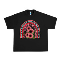 Black valentines sunflower rainbow Urban Heavy Tee - JahusDesignShop