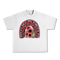 Valentines Sunflower Rainbow Urban Heavy Tee | Teevron