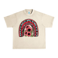 Sandshell valentines sunflower rainbow Urban Heavy Tee - JahusDesignShop