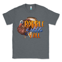 Charcoal Heather Fall Gobble Gobble Y'all Classic Tee - LillyAllenDesigns