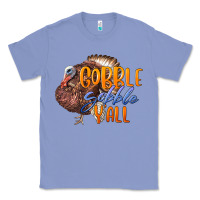 Colony Blue Fall Gobble Gobble Y'all Classic Tee - LillyAllenDesigns
