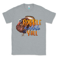 Heather Grey Fall Gobble Gobble Y'all Classic Tee - LillyAllenDesigns