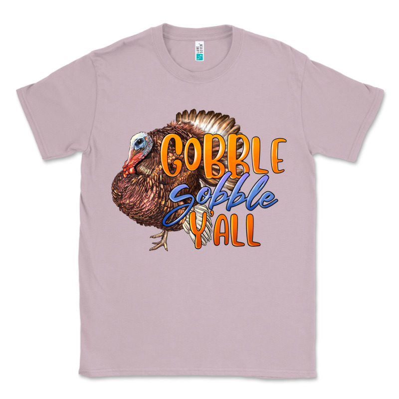 Fall Gobble Gobble Y'all Classic Tee by LillyAllenDesigns | Teevron
