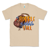 Mushroom Fall Gobble Gobble Y'all Classic Tee - LillyAllenDesigns
