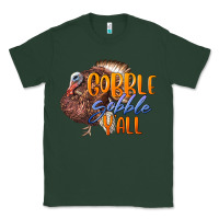Sports Green Fall Gobble Gobble Y'all Classic Tee - LillyAllenDesigns