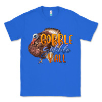 True Royal Fall Gobble Gobble Y'all Classic Tee - LillyAllenDesigns