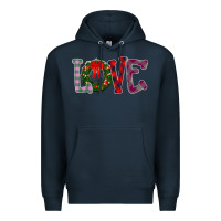 Navy Love Christmas Premium Hoodie - Bettercallsaul