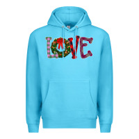 Ocean Blue Love Christmas Premium Hoodie - Bettercallsaul