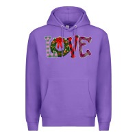 Purple Love Christmas Premium Hoodie - Bettercallsaul