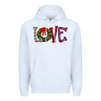 White Love Christmas Premium Hoodie - Bettercallsaul