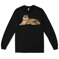 Black Tiger Long Sleeve Tee - LillyAllenDesigns