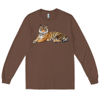 Chestnut Tiger Long Sleeve Tee - LillyAllenDesigns