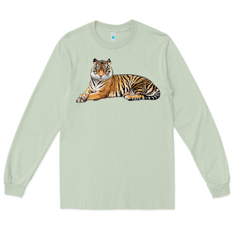 Tiger Long Sleeve Tee by LillyAllenDesigns | Teevron