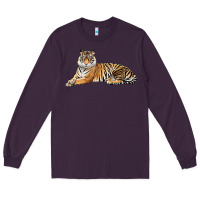 Plum Tiger Long Sleeve Tee - LillyAllenDesigns