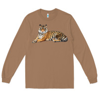 Toasted Coconut Tiger Long Sleeve Tee - LillyAllenDesigns