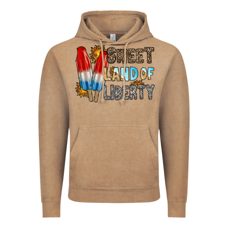 Sweet Land Of Liberty Vintage Hoodie by RacoonDesign | Teevron