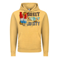 Vintage Mustard sweet land of liberty Vintage Hoodie - RacoonDesign