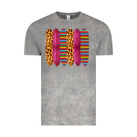 Cloud Rock Pink Leopard Serape Brush Strokes Vintage Tee - Bettercallsaul