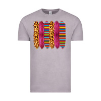 Vintage Zinc Pink Leopard Serape Brush Strokes Vintage Tee - Bettercallsaul