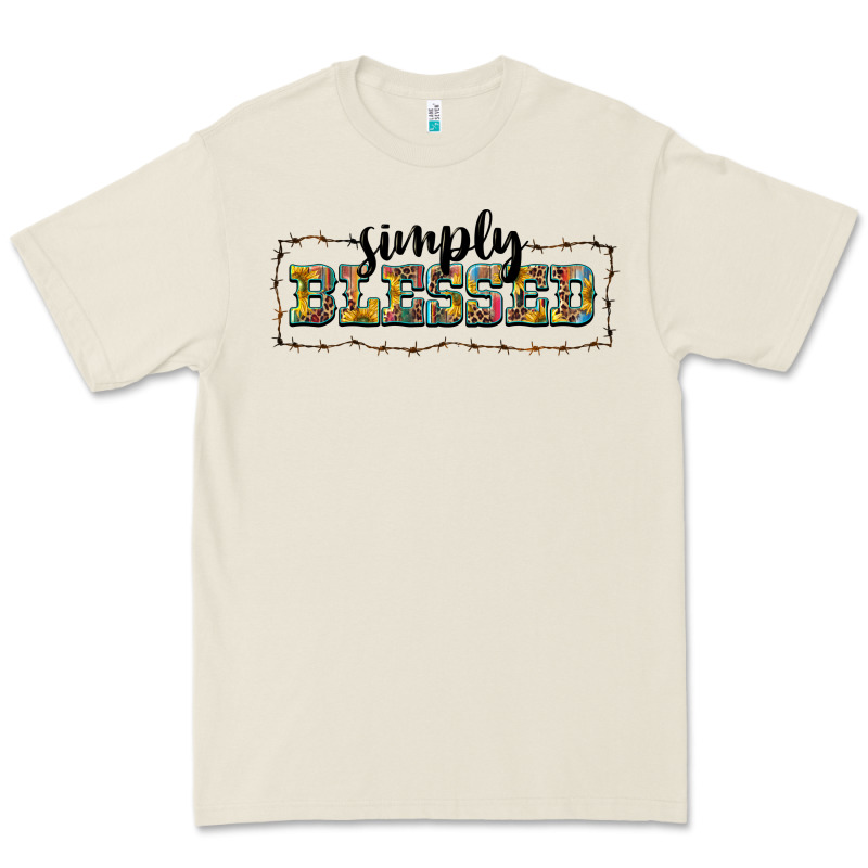Simply Blessed Premium Tee by BarkalooDesign | Teevron