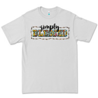 Dove Grey simply blessed Premium Tee - BarkalooDesign